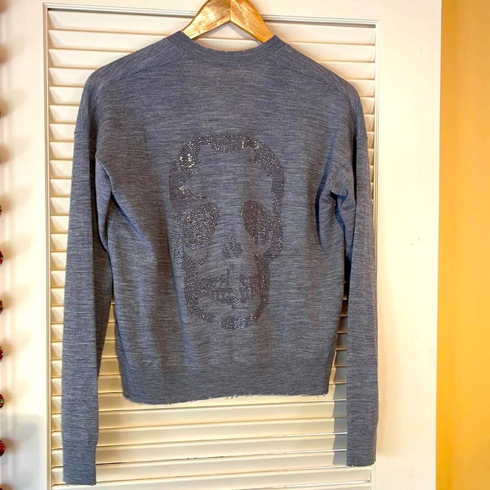Zadig&Voltaire grey size small sweater.